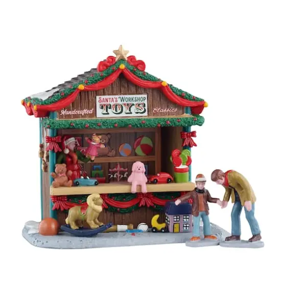 Lemax® Caddington Village Santa's Workshop Toys {1}