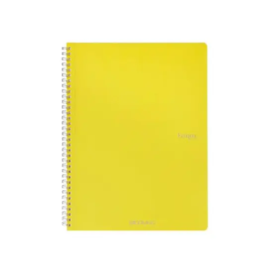 Fabriano® Ecoqua Original Spiral-Bound A4 Lined Notebook Yellow {1}