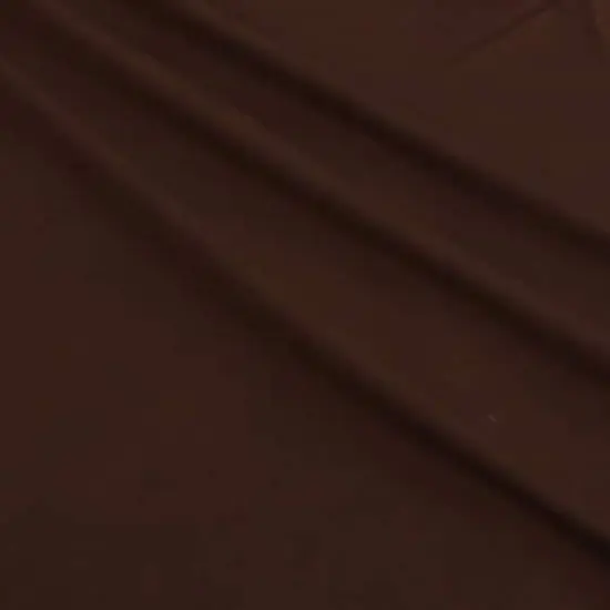 Fabric Merchants Solid Cotton Jersey Knit Fabric Brown {1}