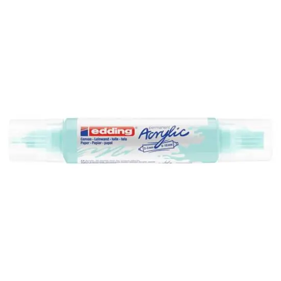 edding&reg; 5400 Acrylic 3D Double Liner Marker Pastel Blue {1}