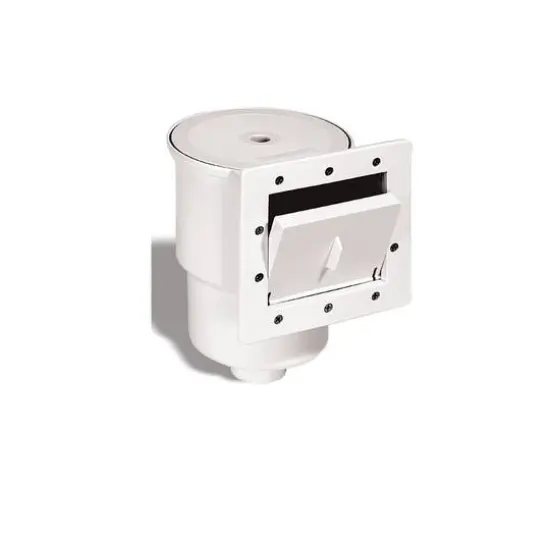 Swim Central HydroTools 11.5" White Above-Ground Swimming Pool ABS Thru-Wall Skimmer {3}