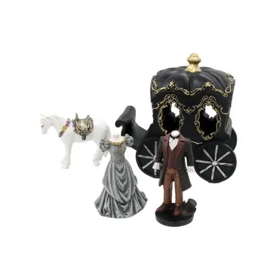 Mini Black Pumpkin Carriage by Ashland&reg; {4}