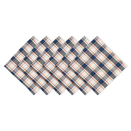 DII&reg; Autumn Farmhouse Plaid Dinner Napkins, 6ct. {1}