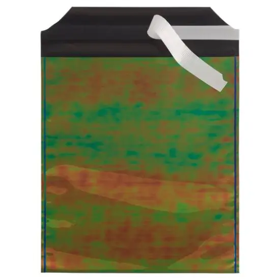 JAM Paper 6.25" x 7.875" Open End Foil Envelopes with Self Adhesive Closure, 25ct. Rainbow Metallic {4}