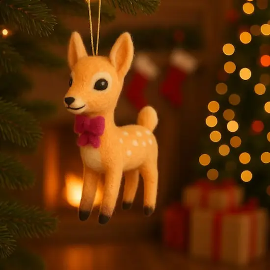 Christmas Fawn Felting Kit by Loops & Threads&reg; {4}
