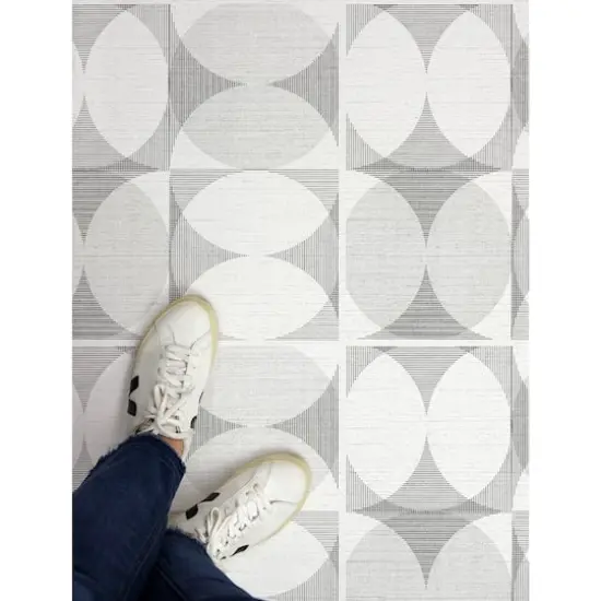 FloorPops Gray Norma Peel & Stick Floor Tiles {5}