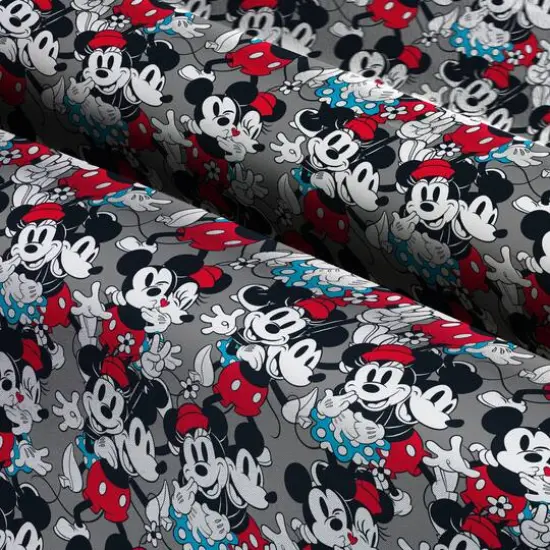 Disney&reg; Mickey and Minnie Vintage Cotton Fabric {3}