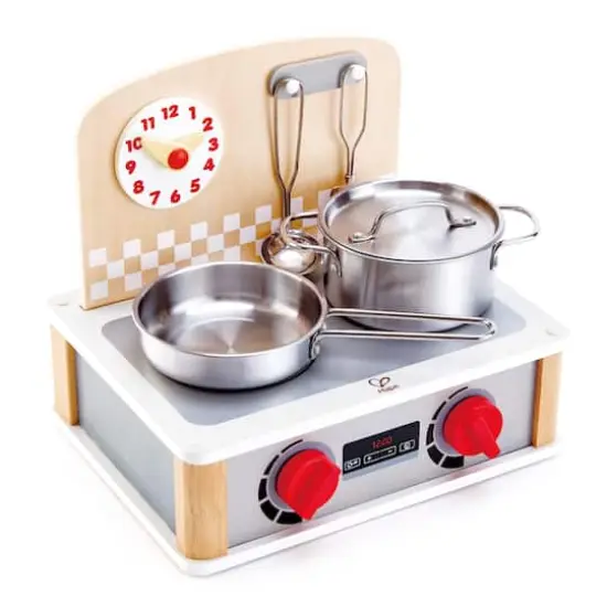 Hape 2-In-1 Kitchen & Grill Set {1}