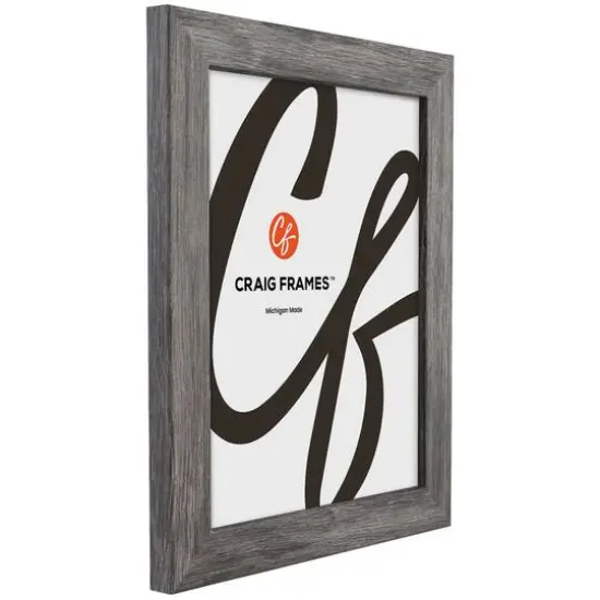 4 Pack Craig Frames Bauhaus 125 Barnwood Gray Picture Frame {4}