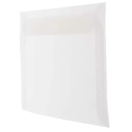 JAM Paper 10" x 13" Translucent Clear Vellum Envelopes, 25ct. {3}