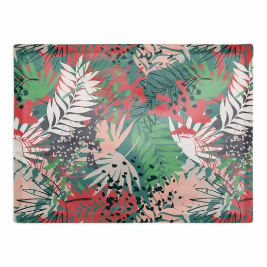 Jungle Pattern 18" x 14" Cotton Twill Placemat {1}