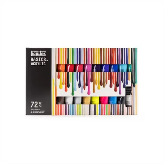 Liquitex&reg; Basics&trade; 72 Color Acrylic Paint Set {6}