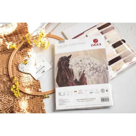 Luca-S The Perfect Couple Counted Cross Stitch Kit {3}