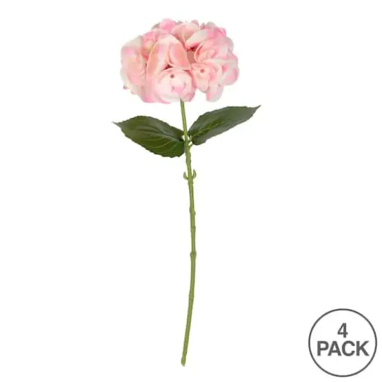 Pink Hydrangea Stem, 4ct. {1}