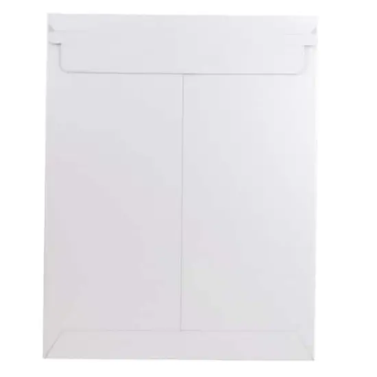 JAM Paper 9" x 11.5" White Flat Photo Mailer Peel & Seal Closure Envelopes, 6ct. {4}
