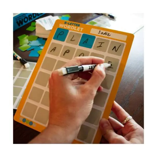 5-Letter Wordlet&trade;: A Confounding Word Strategy Game {7}