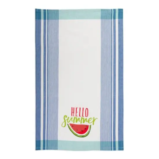 DII&reg; Hello Summer Print Dishtowel, 3ct. {6}