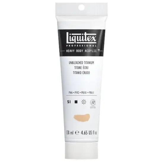 Liquitex® 4.65oz. Heavy Body Acrylic™ Paint 434 Unbleached Titanium {1}