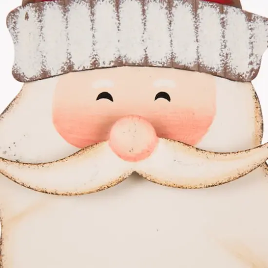 Glitzhome&reg; 36" Santa Metal Yard Stake {7}