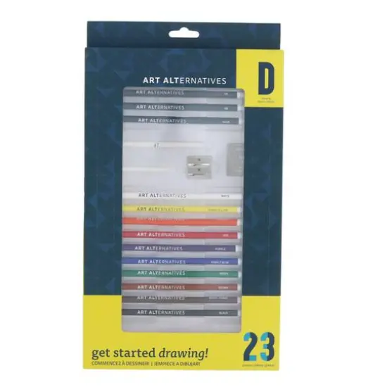Art Alternatives Get Started 23 Piece Sketch & Draw Set {1}