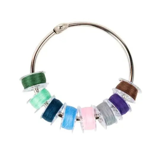 SINGER&reg; Class 15 Sewing Bobbin & Storage Rings Set {8}