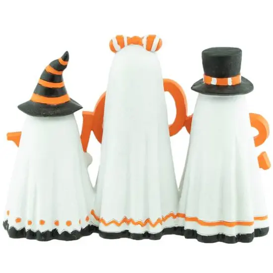 9.5" Spooky Ghost Trio Halloween Decoration {6}