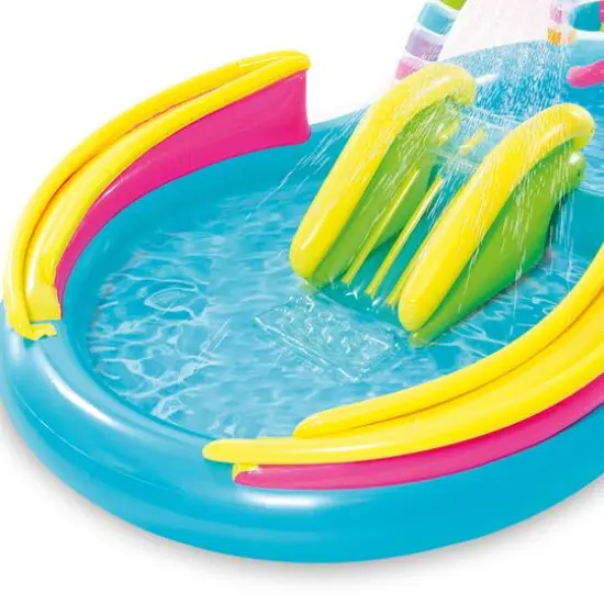 Intex&reg; Rainbow Funnel Inflatable Play Center {6}