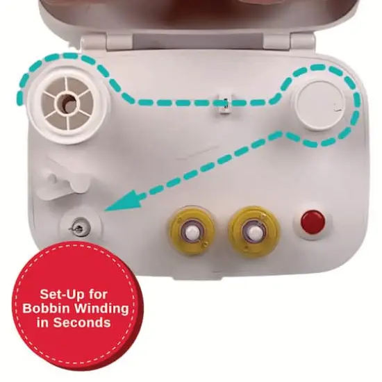 SINGER&reg; Bobbin Winder with Plug {6}