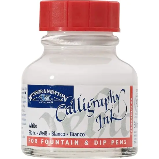 Winsor & Newton&trade; Calligraphy Ink White {1}