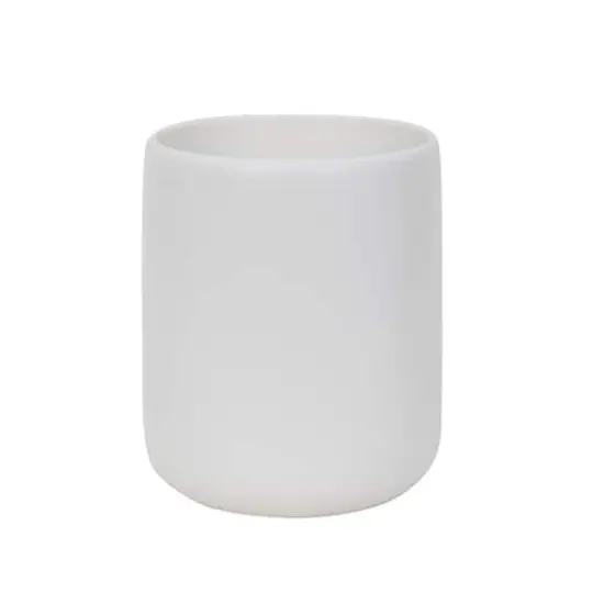 7.25" White Stoneware Utensil Holder by Ashland&reg; {1}