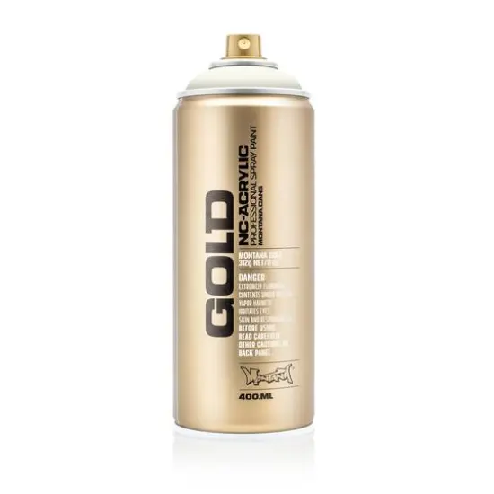 Montana&trade; Cans GOLD Shock Color Spray Paint, 400mL S9110 Shock White Cream {5}
