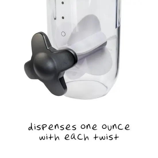 Honey Can Do SmartSpace&trade; Edition Countertop Silver Dispenser {5}