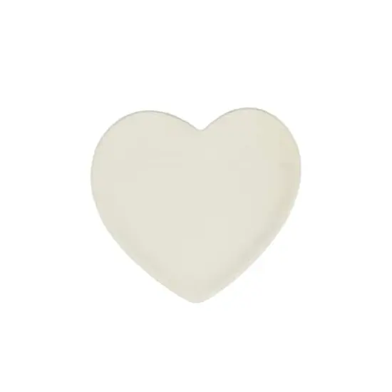 4" White Ceramic Heart Trinket Tray by Make Market&reg; {3}