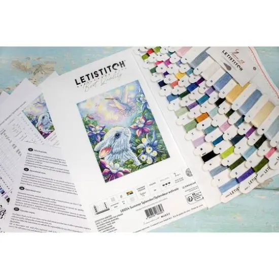 Letistitch Summer Splendor Counted Cross Stitch Kit {11}