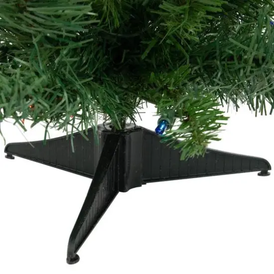 2ft. Pre-Lit Royal Pine Artificial Christmas Tree, Multicolor Lights {5}
