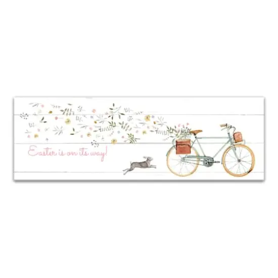 Easter Bike Canvas Wall Art {1}