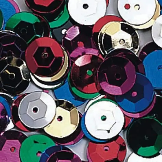 Color Splash!&reg; 8mm Multicolored Sequins, 1800ct. {1}