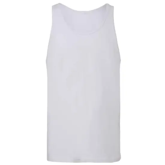 BELLA+CANVAS&reg; Adult Unisex Jersey Tank White {1}