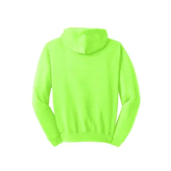 JERZEES&reg; NuBlend Pullover Hooded Sweatshirt Neon Green {5}