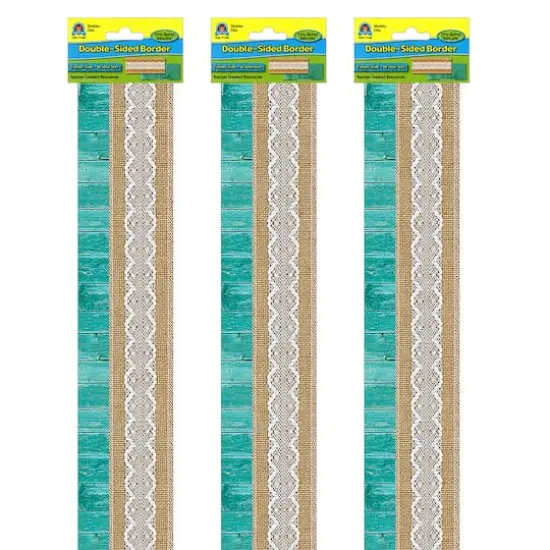 Teacher Created Resources&reg; Shabby Chic Double-Sided Border Trim, 108ft. {1}