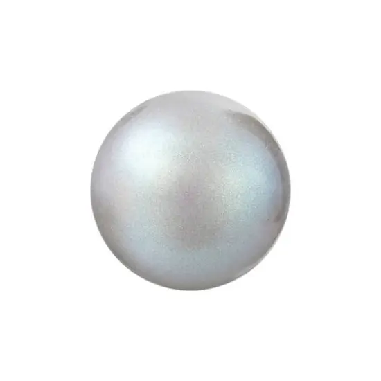 Preciosa Maxima 10mm Pearlescent Glass Nacre Pearls, 10ct.Pearlescent Grey {1}