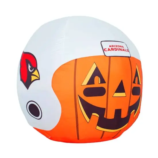 Sporticulture 4ft. Inflatable NFL Team Pride Jack-O' Helmet Arizona Cardinals {1}