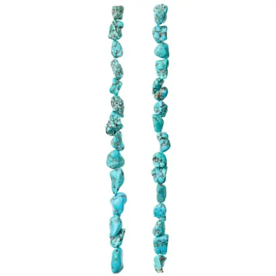 Turquoise Howlite Nuggets, 10mm by Bead Landing&trade; {3}