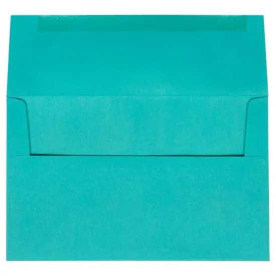 JAM Paper A10 Colored Invitation Envelopes, 50ct. Sea Blue {4}