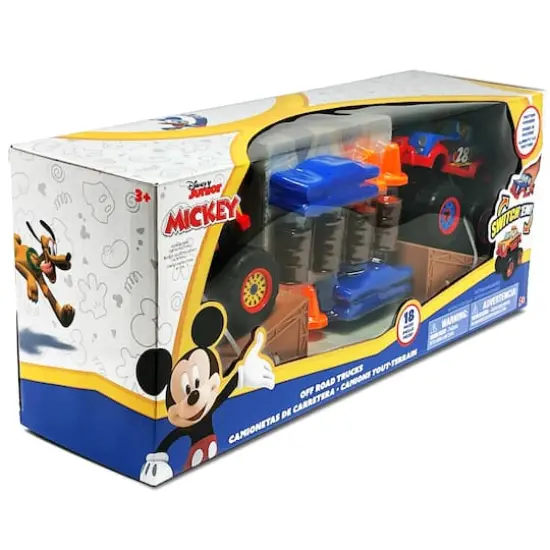 Jam'n Products Mickey 18 Piece Off-Road Monster Truck Playset {5}