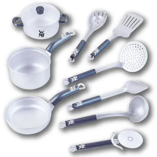 Theo Klein WMF Toy Pots & Kitchen Set {4}