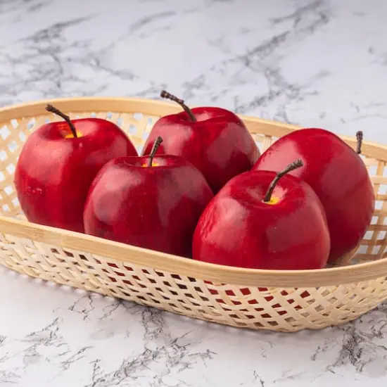 Ashland&reg; Garden Fresh Faux Fruit Bag of Red Apples {3}
