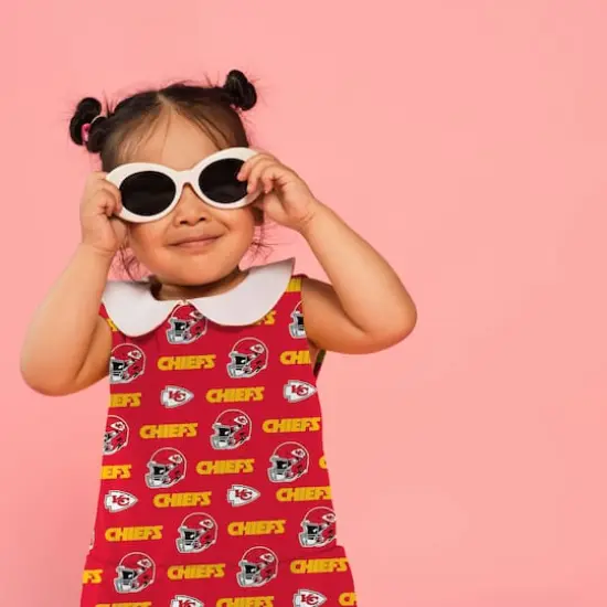 NFL Kansas City Chiefs Cotton Fabric {4}