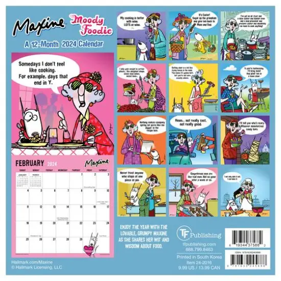 TF Publishing 2024 Maxine Mini Calendar {3}