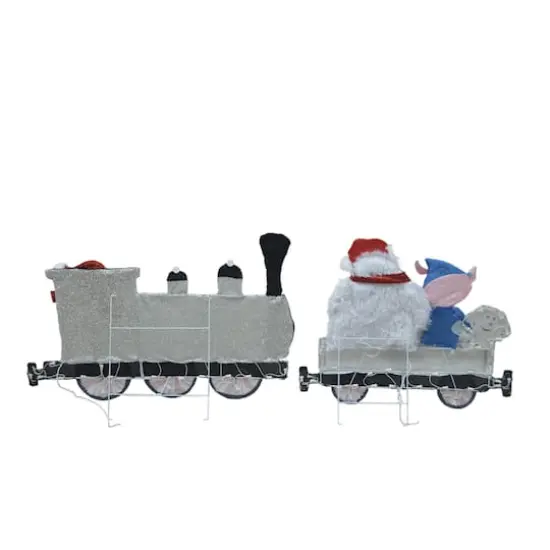 Rudolph the Red-Nosed Reindeer & the Island of Misfit Toys 80" LED 2D Yard Art Train Set {5}